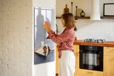 Magnetinė sauso valymo lenta pyrago gabalėlio formos