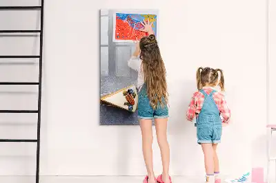 Magnetinė sauso valymo lenta pyrago gabalėlio formos