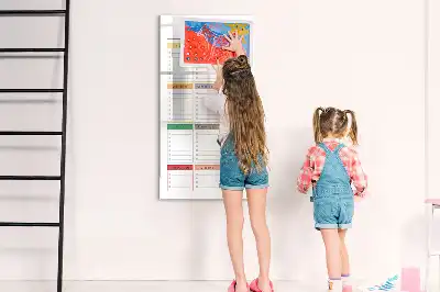 Magnetinė sauso valymo lenta piirkinių sąrašui