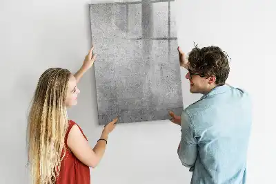 Magnetinė sauso valymo lenta šviesaus betono imitacijos