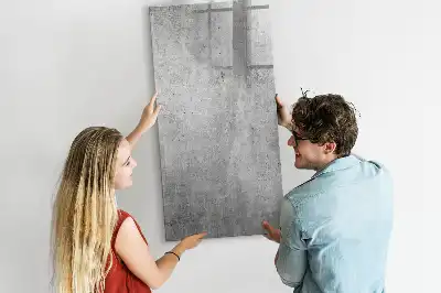 Magnetinė sauso valymo lenta šviesaus betono imitacijos