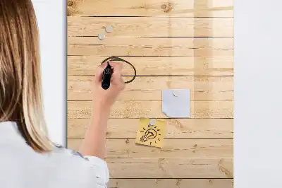 Sauso valymo magnetinė lenta Šviesios lentos