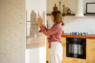 Sauso valymo magnetinė lenta Šviesios lentos