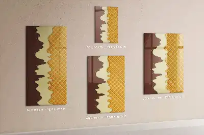 Magnetinė sauso valymo lenta ledai su užpilu
