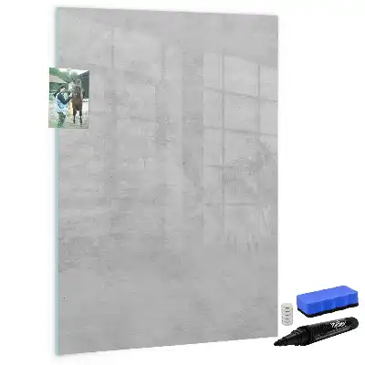 Magnetinė sauso valymo lenta šviesaus betono spalvos