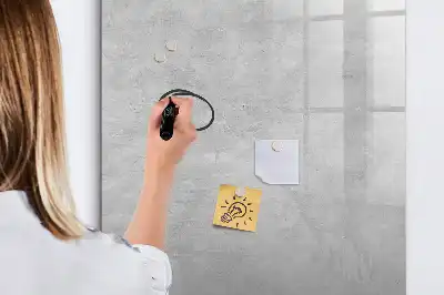 Magnetinė sauso valymo lenta šviesaus betono spalvos