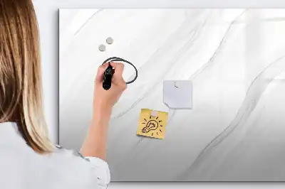 Magnetinė rašymo lenta su dekoratyviniu marmuro raštu