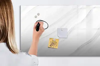 Magnetinė rašymo lenta su dekoratyviniu marmuro raštu