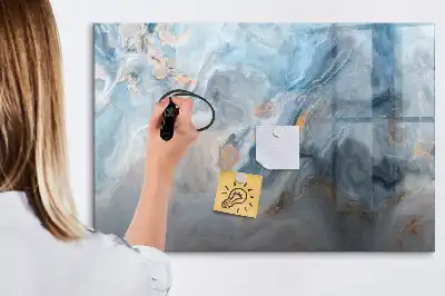 Magnetinė rašymo lenta su marmuro raštu