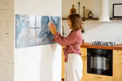 Magnetinė rašymo lenta su marmuro raštu