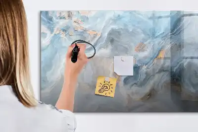 Magnetinė rašymo lenta su marmuro raštu