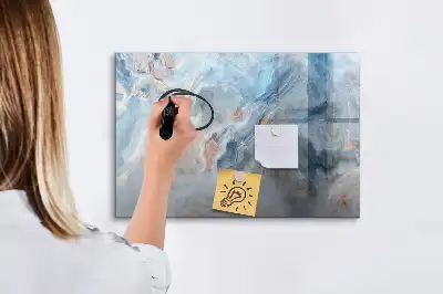 Magnetinė rašymo lenta su marmuro raštu