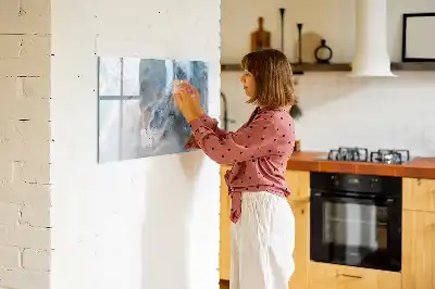 Magnetinė rašymo lenta su marmuro raštu