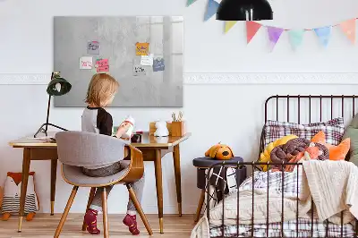 Magnetinė piešimo lenta akmeninės sienos dizaino