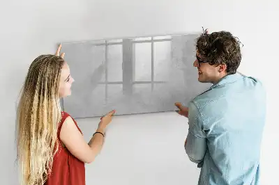 Magnetinė piešimo lenta akmeninės sienos dizaino