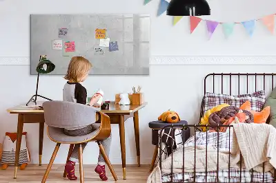 Magnetinė piešimo lenta akmeninės sienos dizaino