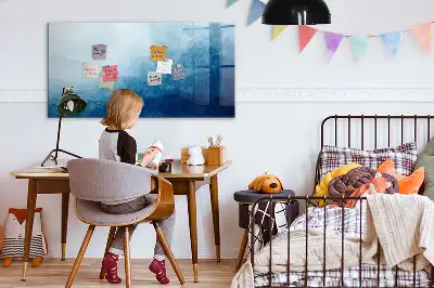 Magnetinė piešimo lenta vandens abstrakcijos dizaino