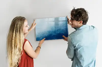 Magnetinė piešimo lenta vandens abstrakcijos dizaino