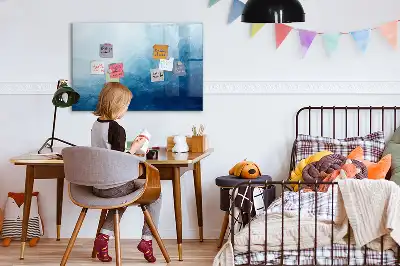 Magnetinė piešimo lenta vandens abstrakcijos dizaino