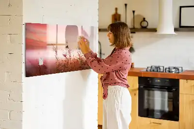 Magnetinė rašymo lenta ūkanotas rytas