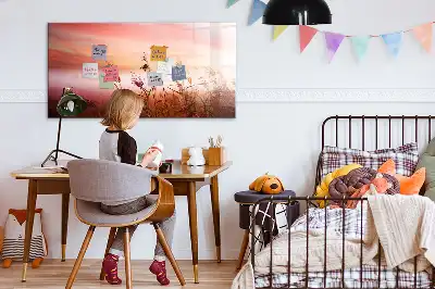 Magnetinė rašymo lenta ūkanotas rytas