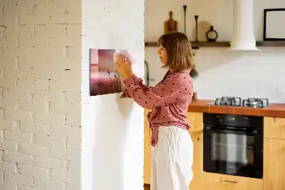 Magnetinė rašymo lenta ūkanotas rytas