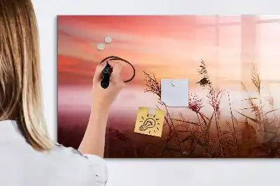 Magnetinė rašymo lenta ūkanotas rytas