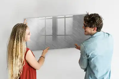 Magnetinė rašymo lenta metalinė siena