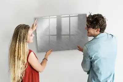 Magnetinė rašymo lenta metalinė siena