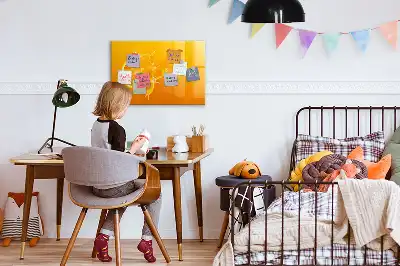 Magnetinė piešimo lenta apelsino formos