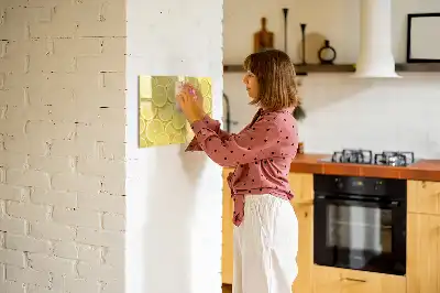 Magnetinė piešimo lenta su citrinų griežinėlių piešiniu