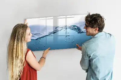 Magnetinė piešimo lenta vandens pagrindu veikianti detalė