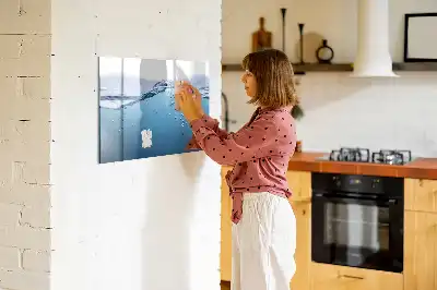 Magnetinė piešimo lenta vandens pagrindu veikianti detalė