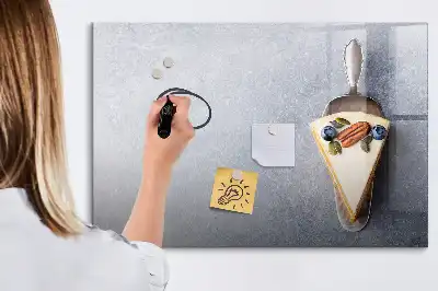 Magnetinė piešimo lenta pyrago gabalėlis