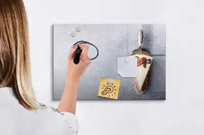Magnetinė piešimo lenta pyrago gabalėlis
