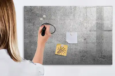 Magnetinė piešimo lenta neapdorota siena