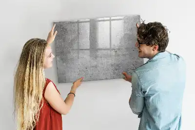 Magnetinė piešimo lenta neapdorota siena