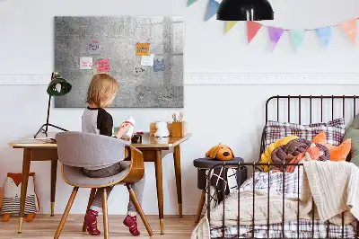 Magnetinė piešimo lenta neapdorota siena