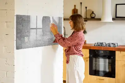 Magnetinė piešimo lenta neapdorota siena