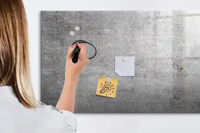 Magnetinė piešimo lenta neapdorota siena