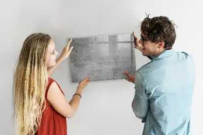 Magnetinė piešimo lenta neapdorota siena