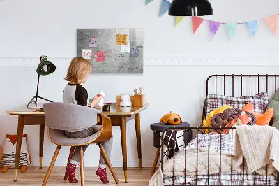 Magnetinė piešimo lenta neapdorota siena