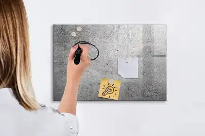 Magnetinė piešimo lenta neapdorota siena