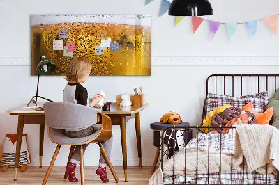 Magnetinė rašymo lenta su alaus bokalo dizainu