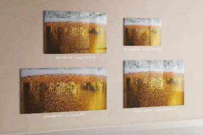 Magnetinė rašymo lenta su alaus bokalo dizainu