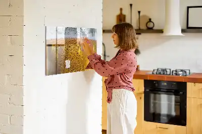 Magnetinė rašymo lenta su alaus bokalo dizainu
