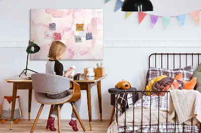 Magnetinė piešimo lenta akvareliniai žiedlapiai