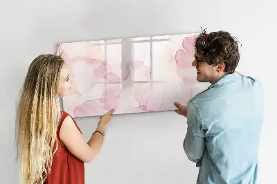Magnetinė piešimo lenta akvareliniai žiedlapiai