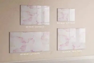Magnetinė piešimo lenta akvareliniai žiedlapiai