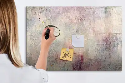 Magnetinė rašymo lenta tapybiškos abstrakcijos dizaino